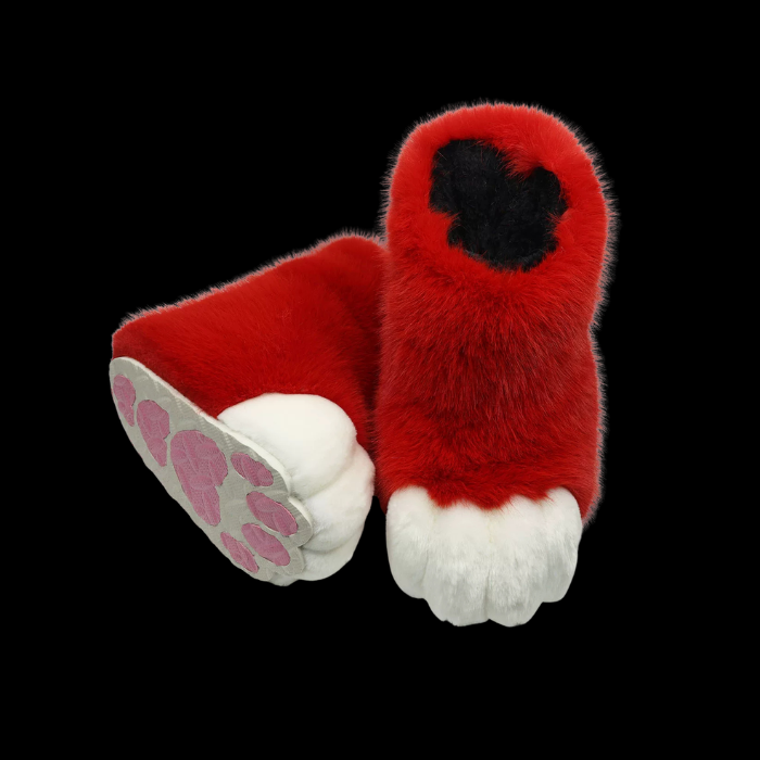 Furry Animal Paw Shoes thumbnail 8