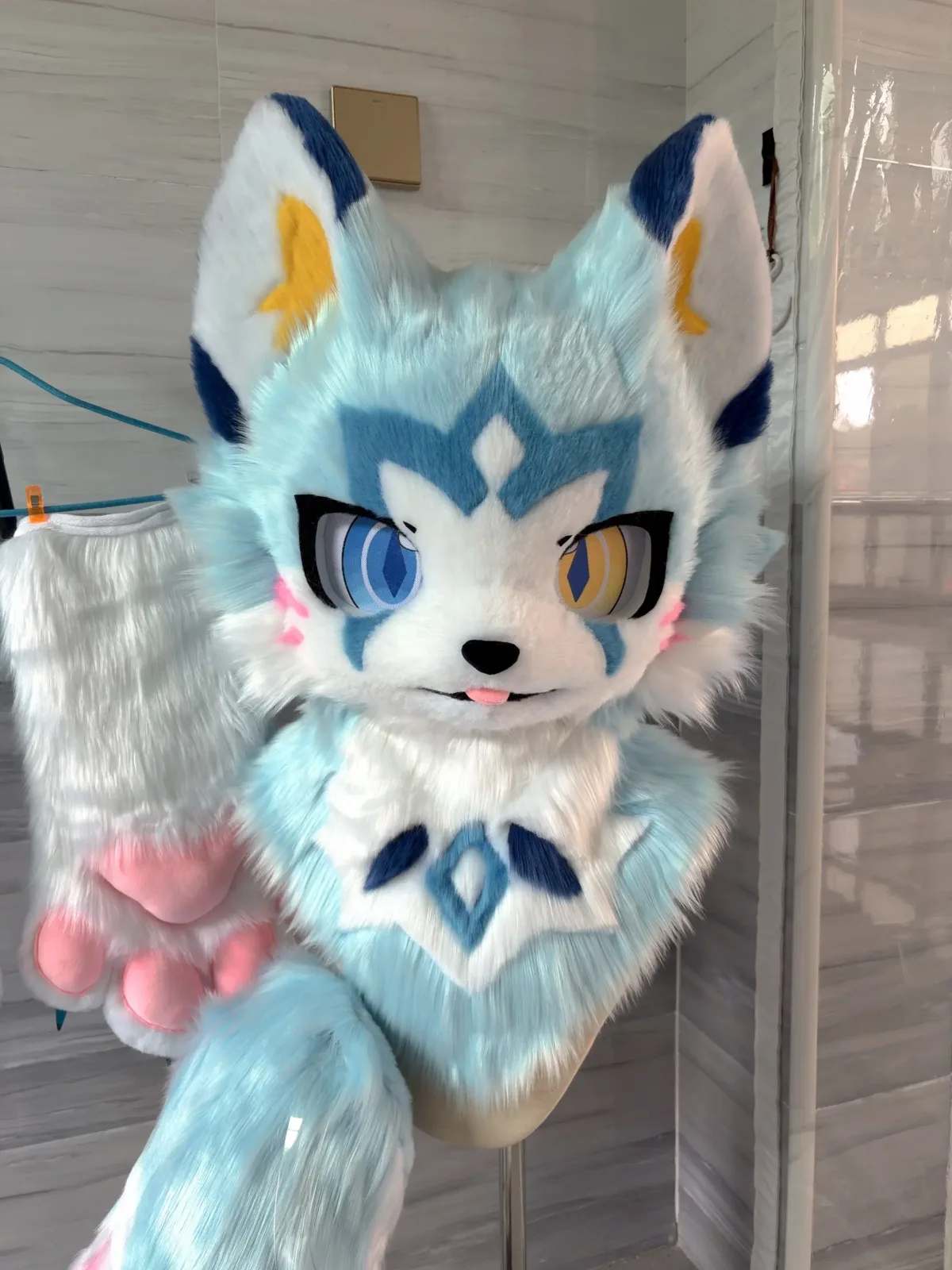 Glacier Crest Fox Kemono Fursuit Partial thumbnail 4
