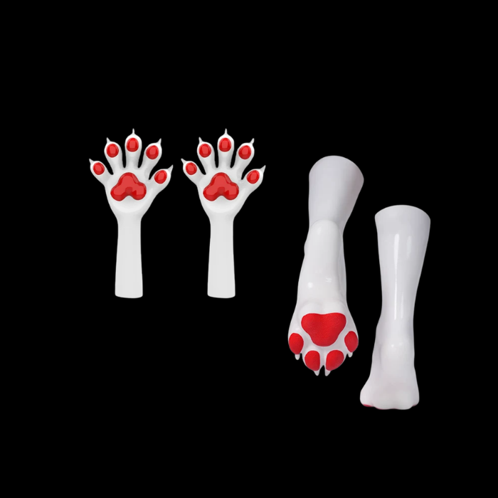 Glossy Canine Paw Gloves & Feet Sets thumbnail 13