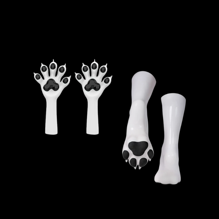 Glossy Canine Paw Gloves & Feet Sets thumbnail 14