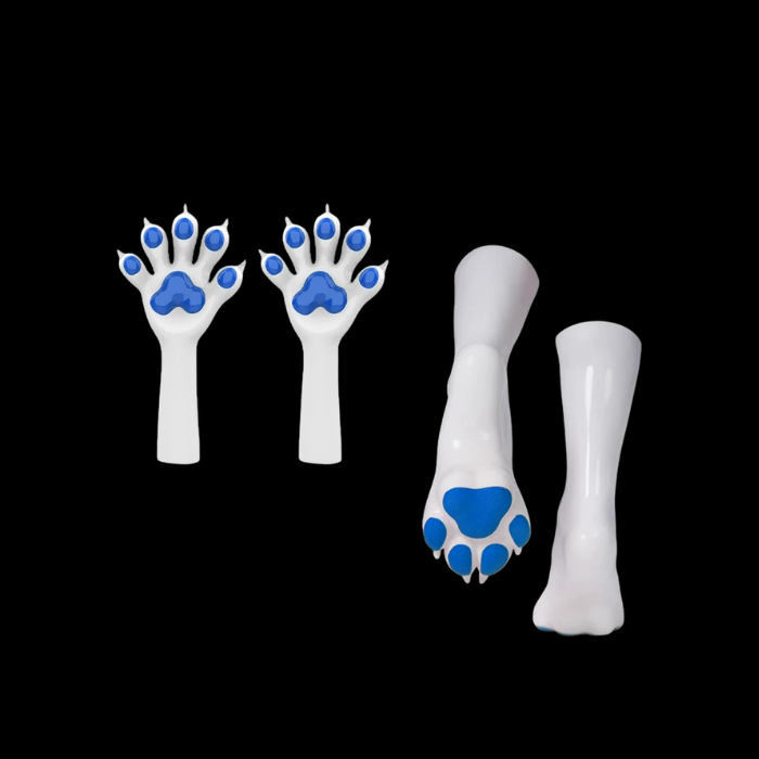 Glossy Canine Paw Gloves & Feet Sets thumbnail 18