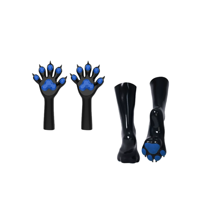 Glossy Canine Paw Gloves & Feet Sets thumbnail 7