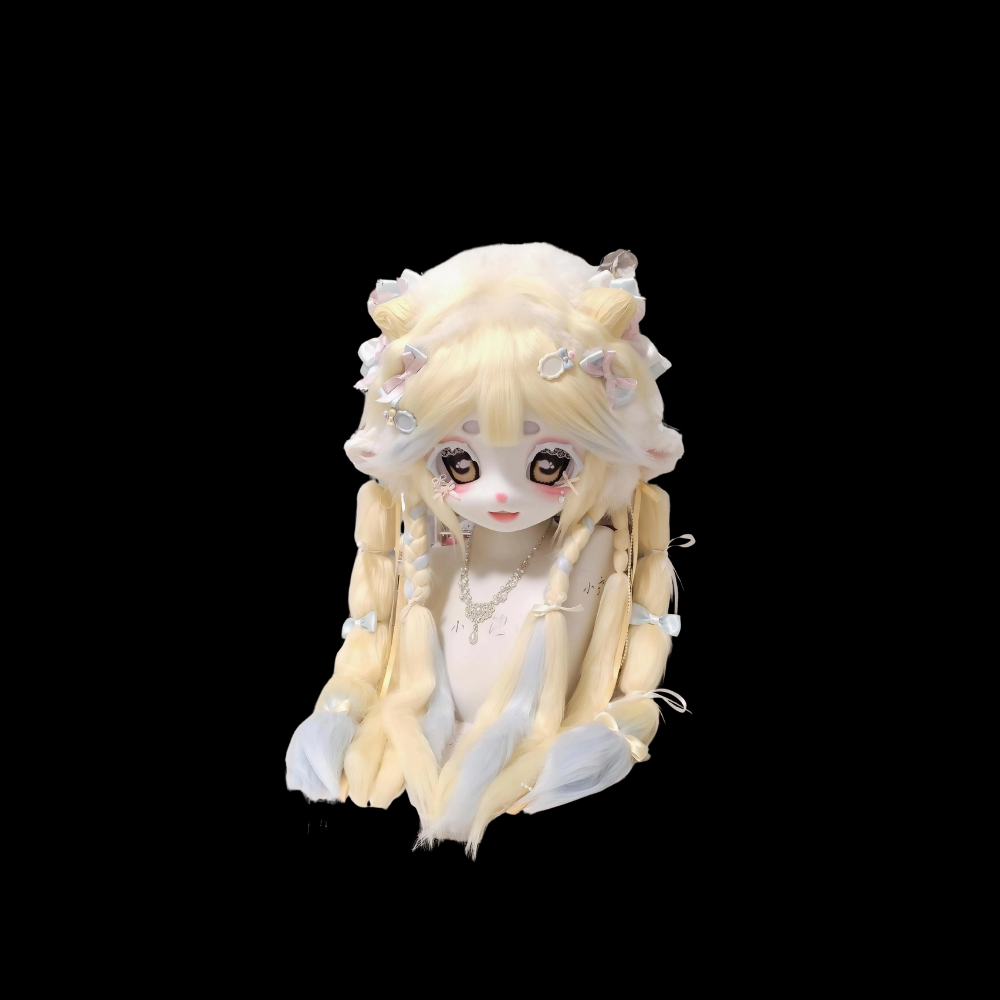 Golden Fairy Long-Haired Kemono Head thumbnail 3