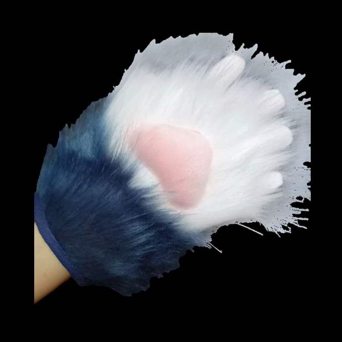 Half-Finger Plush Paw Gloves thumbnail 15