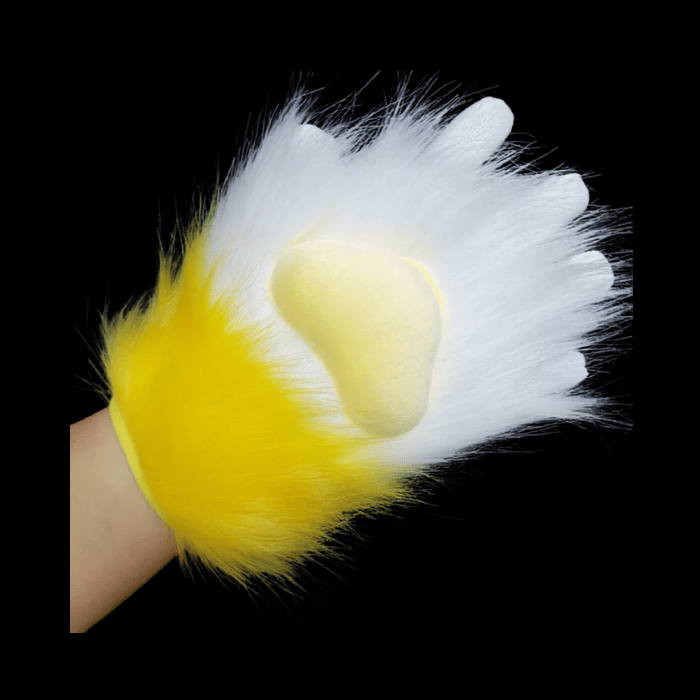 Half-Finger Plush Paw Gloves thumbnail 35