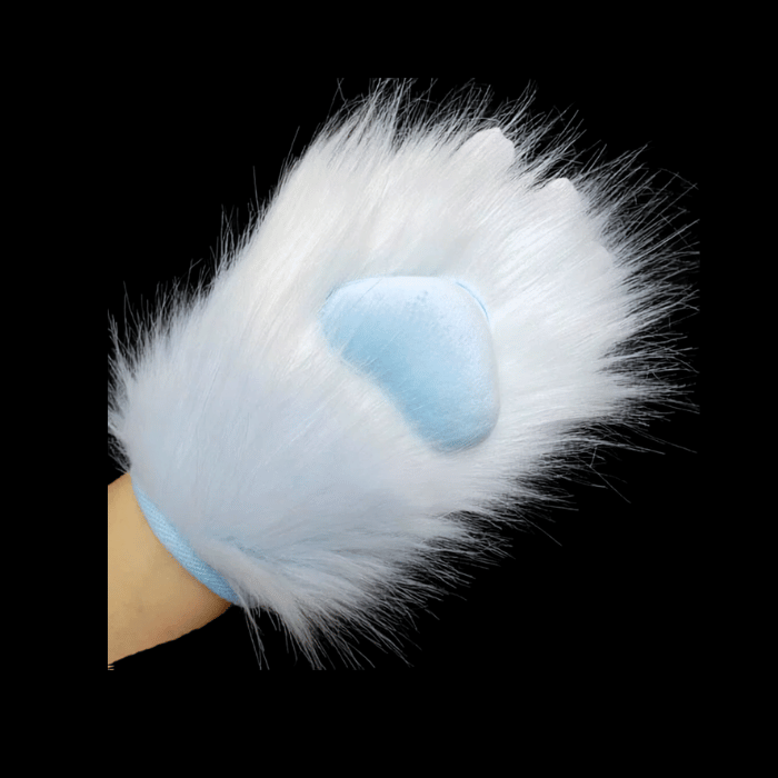 Half-Finger Plush Paw Gloves thumbnail 36
