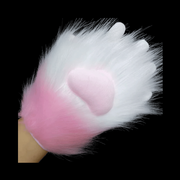 Half-Finger Plush Paw Gloves thumbnail 37