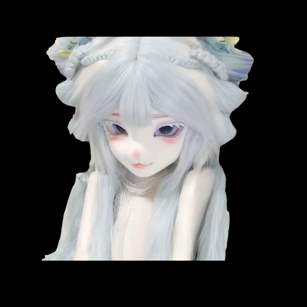 Iceglow Fairy Fursuit Head
