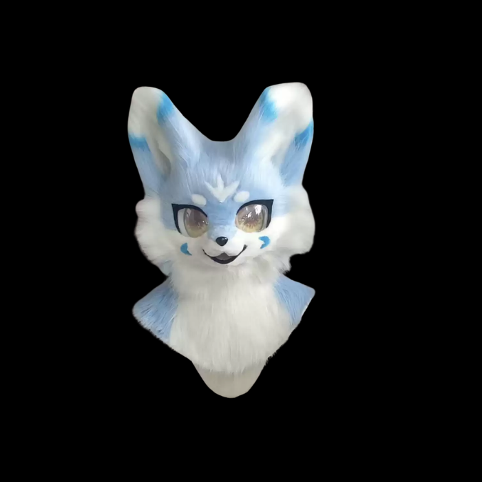 Iceveil Kemono Fursuit Head With Paws And Claws  thumbnail 2