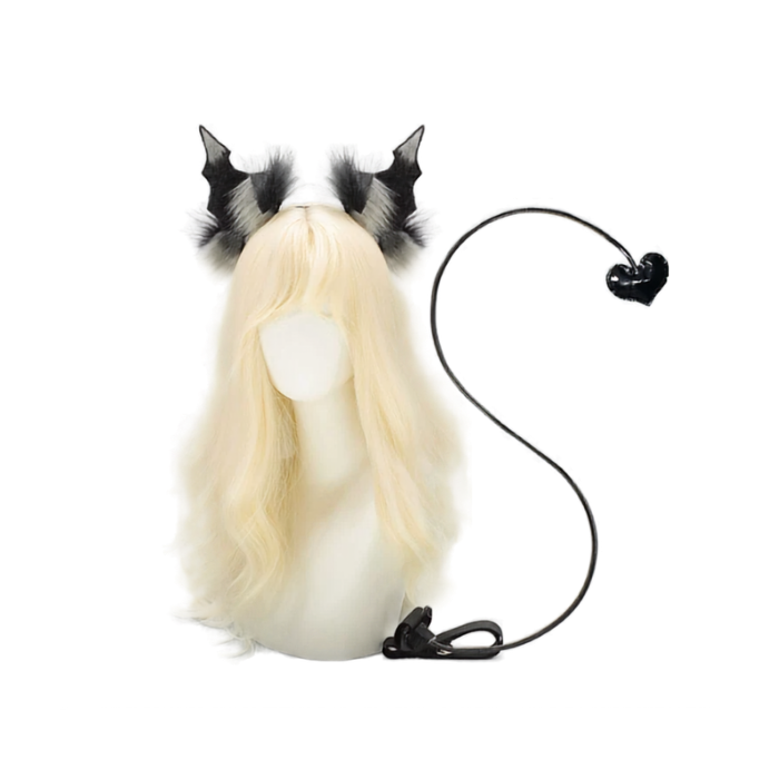 Infernal Bat Ear and Devil Tail Bundle thumbnail 1