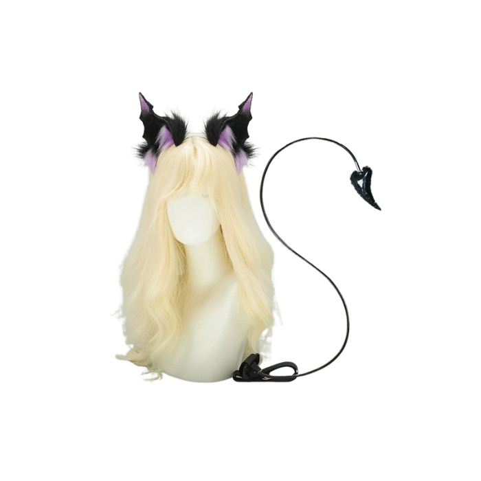 Infernal Bat Ear and Devil Tail Bundle thumbnail 3