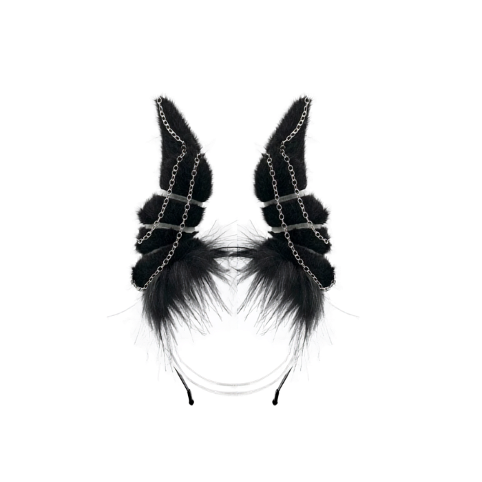 Infernal Chain Demon Horn Headband thumbnail 2