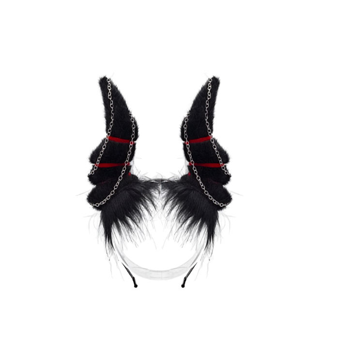 Infernal Chain Demon Horn Headband thumbnail 6