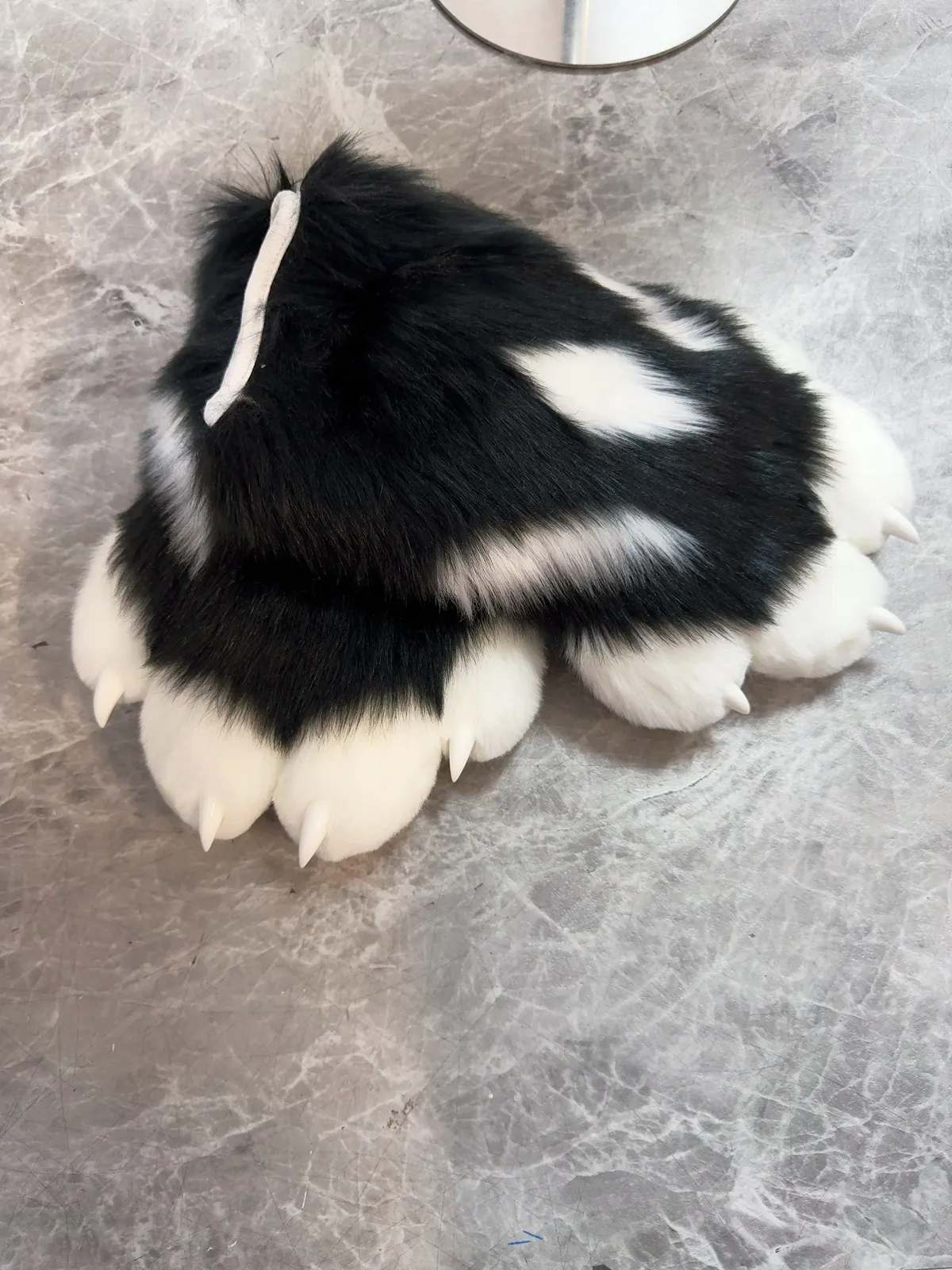 Ink Splash Kemono Fursuit Head thumbnail 3