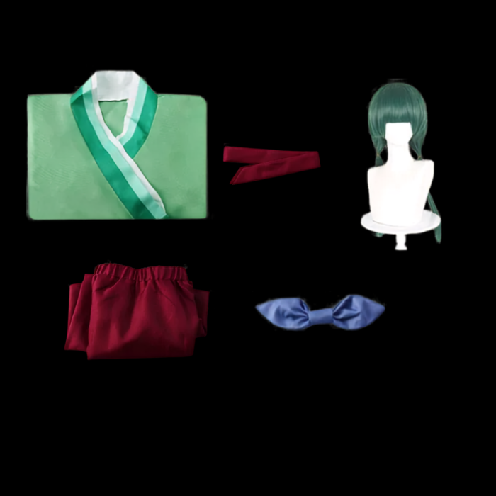 Jade Herbalist Fantasy Hanfu Cosplay Costume Set thumbnail 2