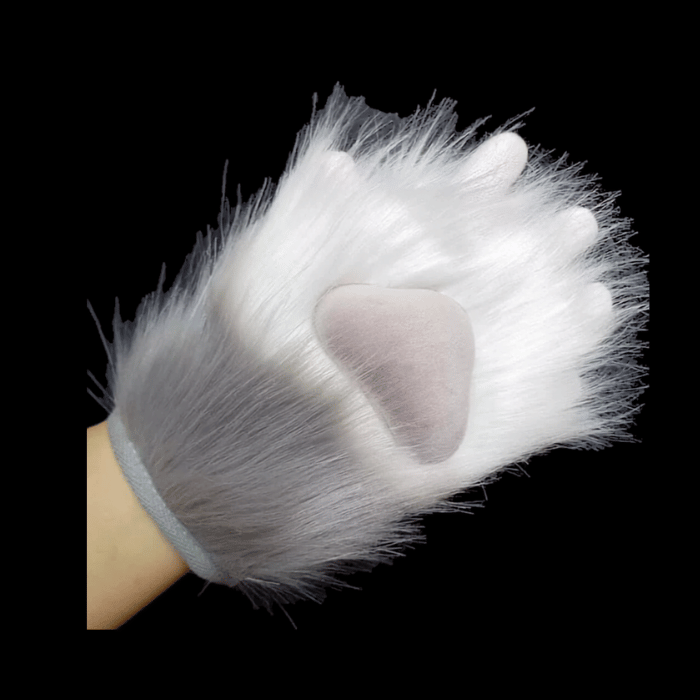 Kemono Kitty Plush Paw Gloves thumbnail 17