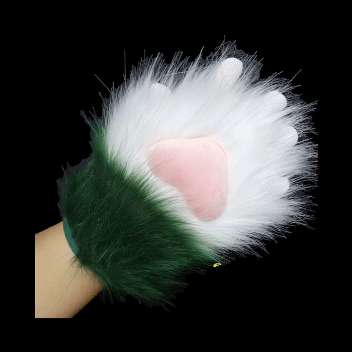 Kemono Kitty Plush Paw Gloves thumbnail 5