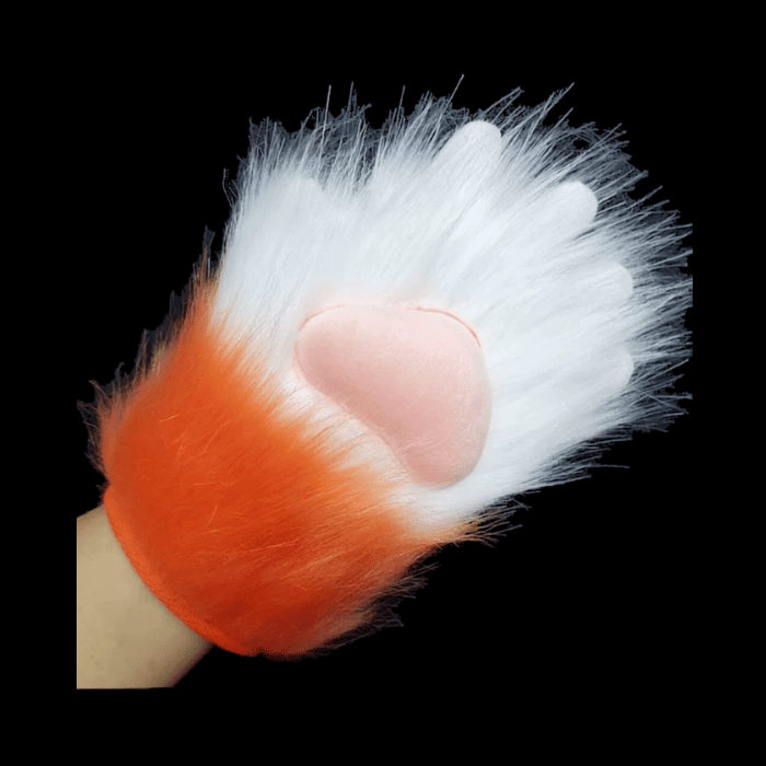 Kemono Kitty Plush Paw Gloves thumbnail 8