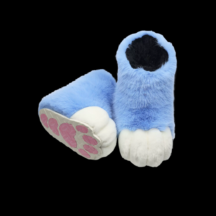 KIG Style Plush Fursuit Paw Shoes thumbnail 10