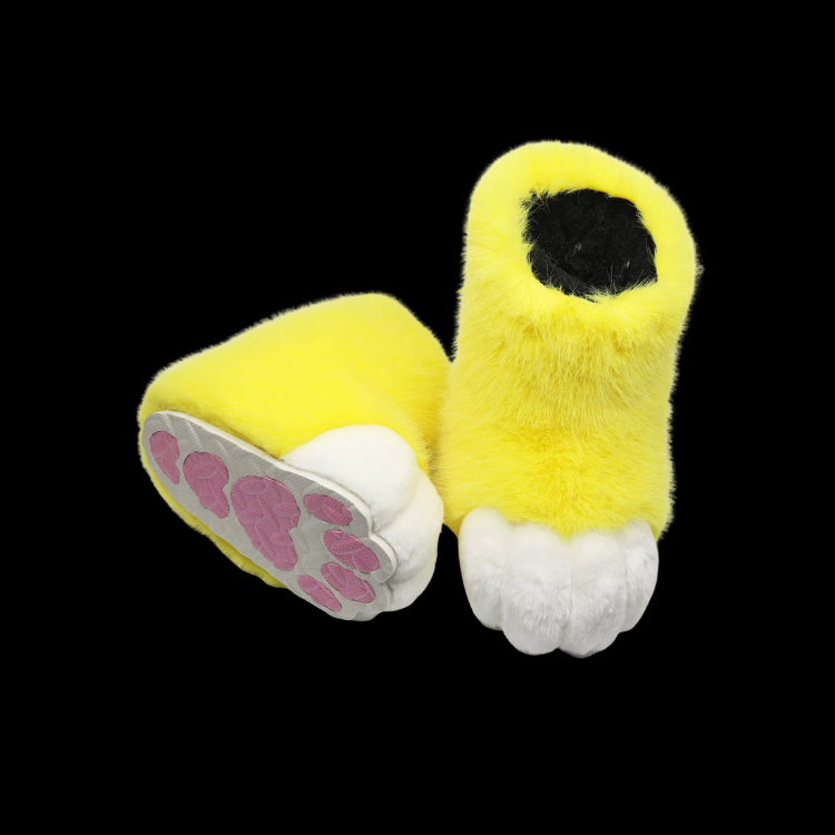 KIG Style Plush Fursuit Paw Shoes thumbnail 3