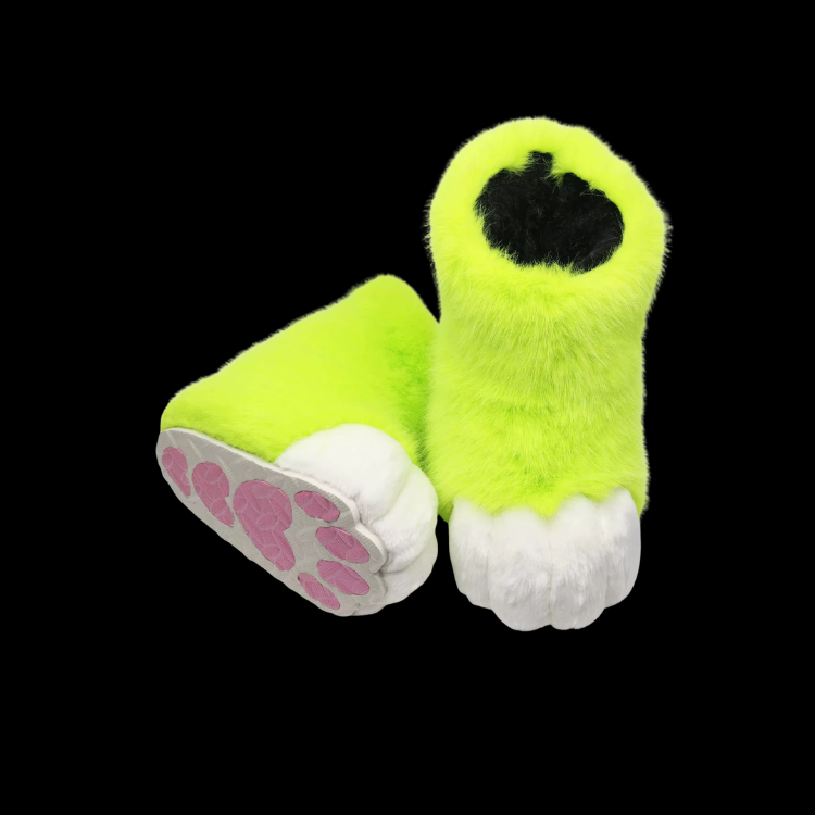 KIG Style Plush Fursuit Paw Shoes thumbnail 4