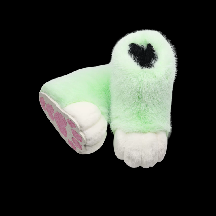 KIG Style Plush Fursuit Paw Shoes thumbnail 6