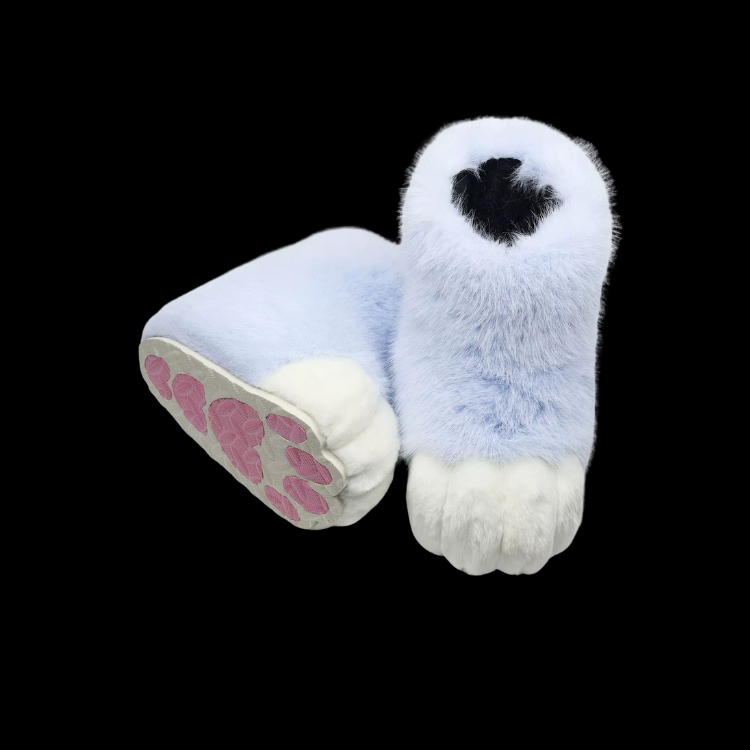 KIG Style Plush Fursuit Paw Shoes thumbnail 8
