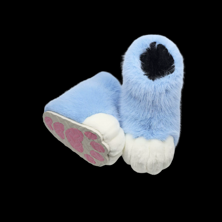 KIG Style Plush Fursuit Paw Shoes thumbnail 9