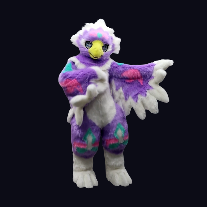 Lavender Plume Aviary Bird Fursuit Fullsuit thumbnail 1