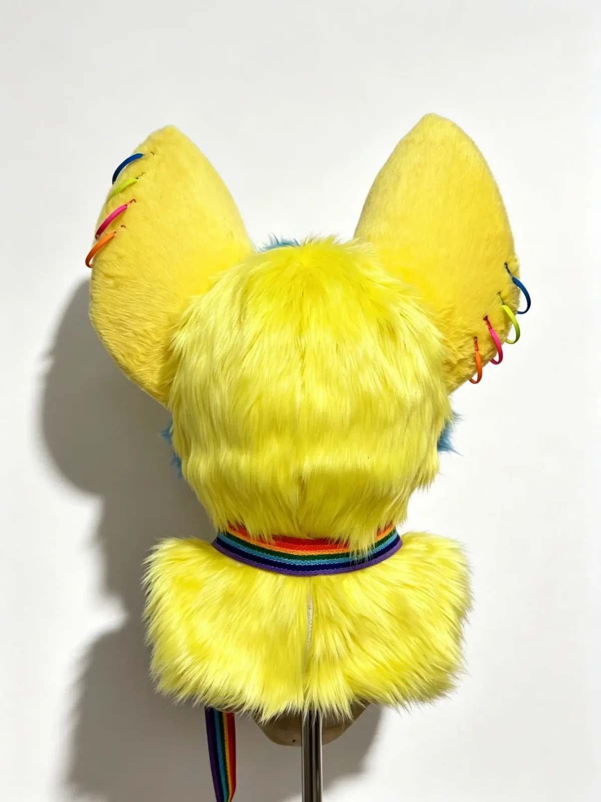 Leopard Ear Fennec Toony Fursuit Head With Paws  thumbnail 5