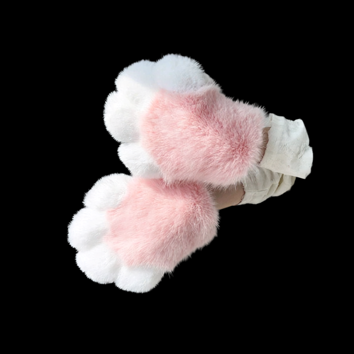 Lily Bloom Rabbit Paw Cosplay Gloves thumbnail 2