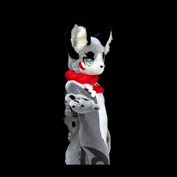 Lunar Jackal Zentai Fursuit Bodysuit thumbnail 2
