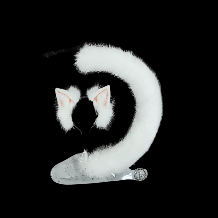 Luxe Rainbow Cat Ear & Tail Set thumbnail 2