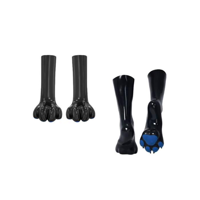 Midnight Cobalt Footpaw Set
