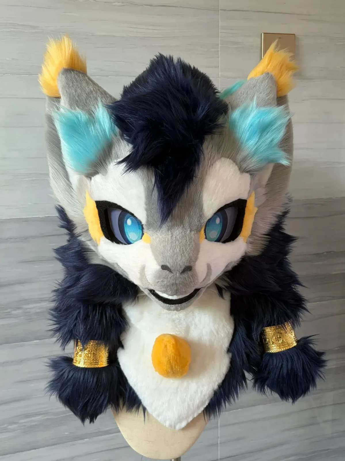 Midnight Comet Kemono Fursuit Partial thumbnail 1