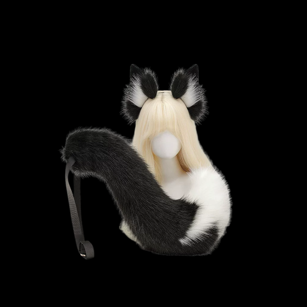 Midnight Fox Ears & Tail Set
