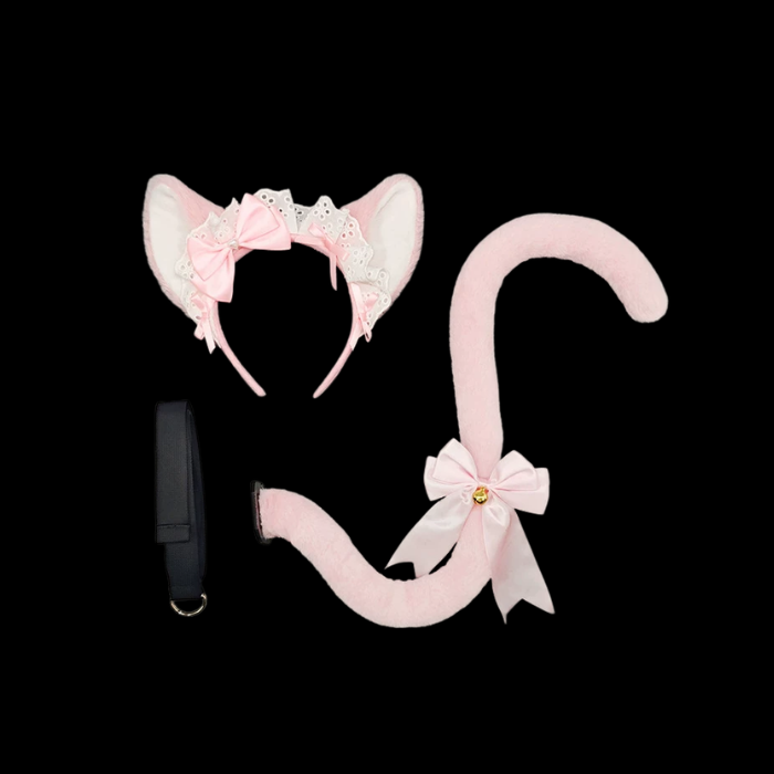 Midnight Kemono Wolf Ear & Tail Cosplay Bundle thumbnail 3