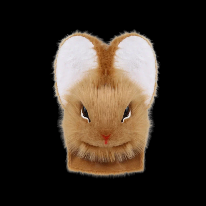 Midnight Rabbit Fursuit Head thumbnail 2