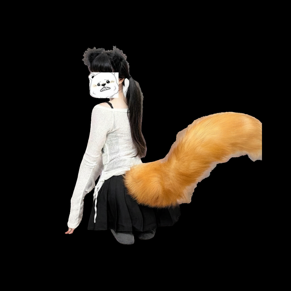 Mistfur Fluffy Fox Tail thumbnail 2