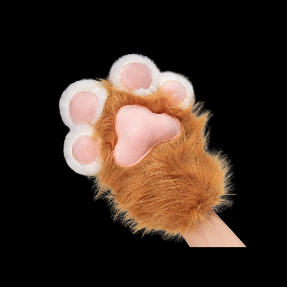 Misty Plush Cat Paw Gloves thumbnail 2