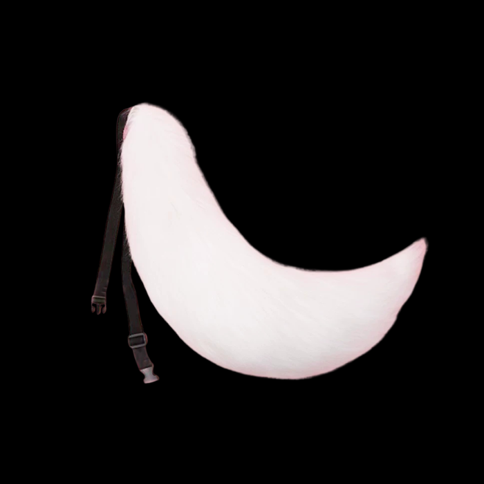 Moonlit Fluffy Fox Tail