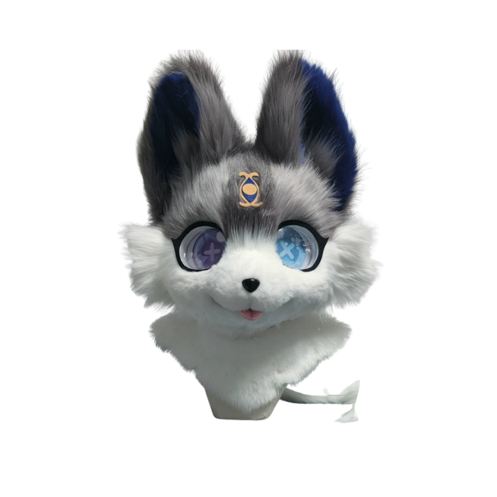 Moonlit Fox Kemono Fursuit Head