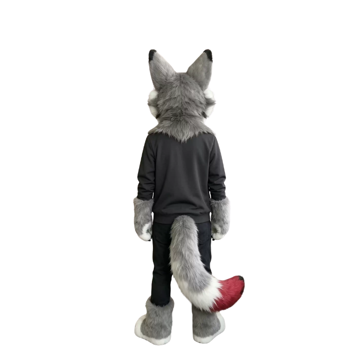 Moonshade Wolf Kemono Fursuit Head With Paws And Claws  thumbnail 5