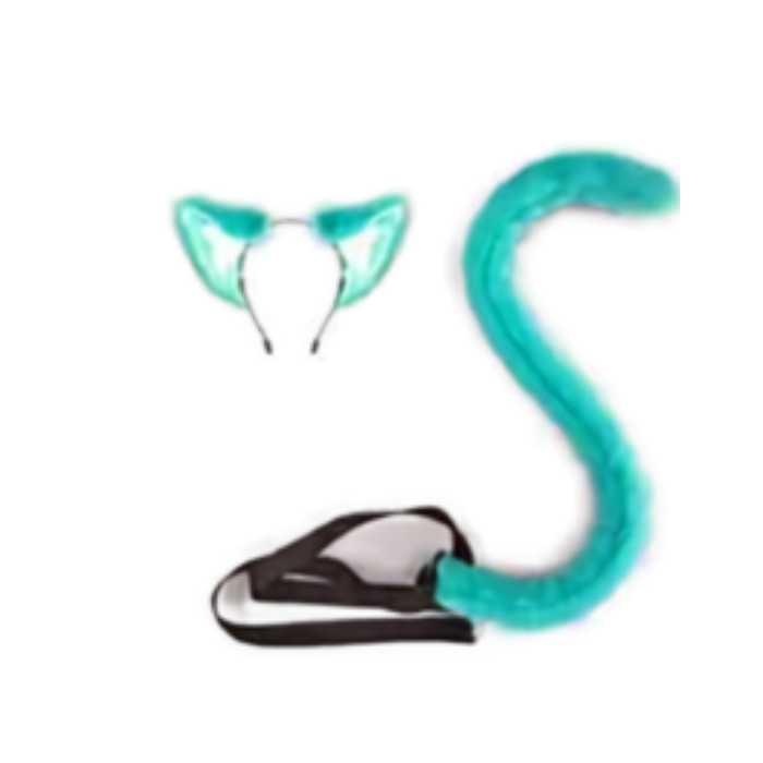 Mystic Cat Ears & Poseable Tail Fursuit Accessories thumbnail 1