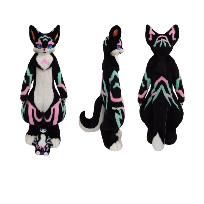 Neon Eclipse Fox Fullsuit thumbnail 1