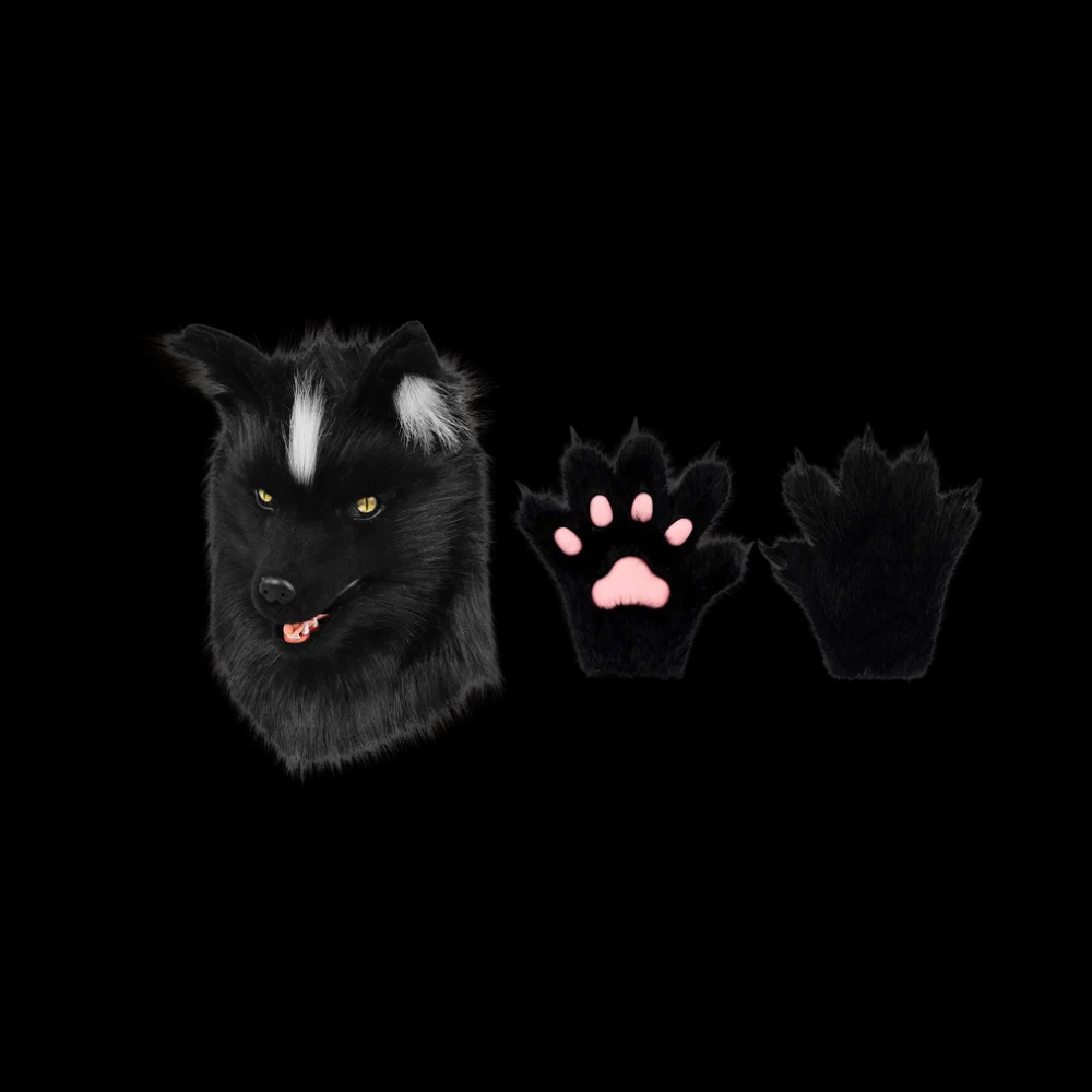 Obsidian Wolf Partial Set