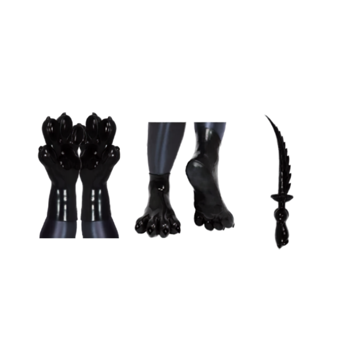 Onyx Gloss Beast Claw Gloves thumbnail 6