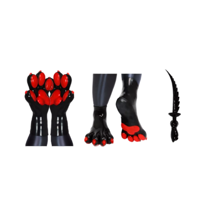 Onyx Gloss Beast Claw Gloves thumbnail 7