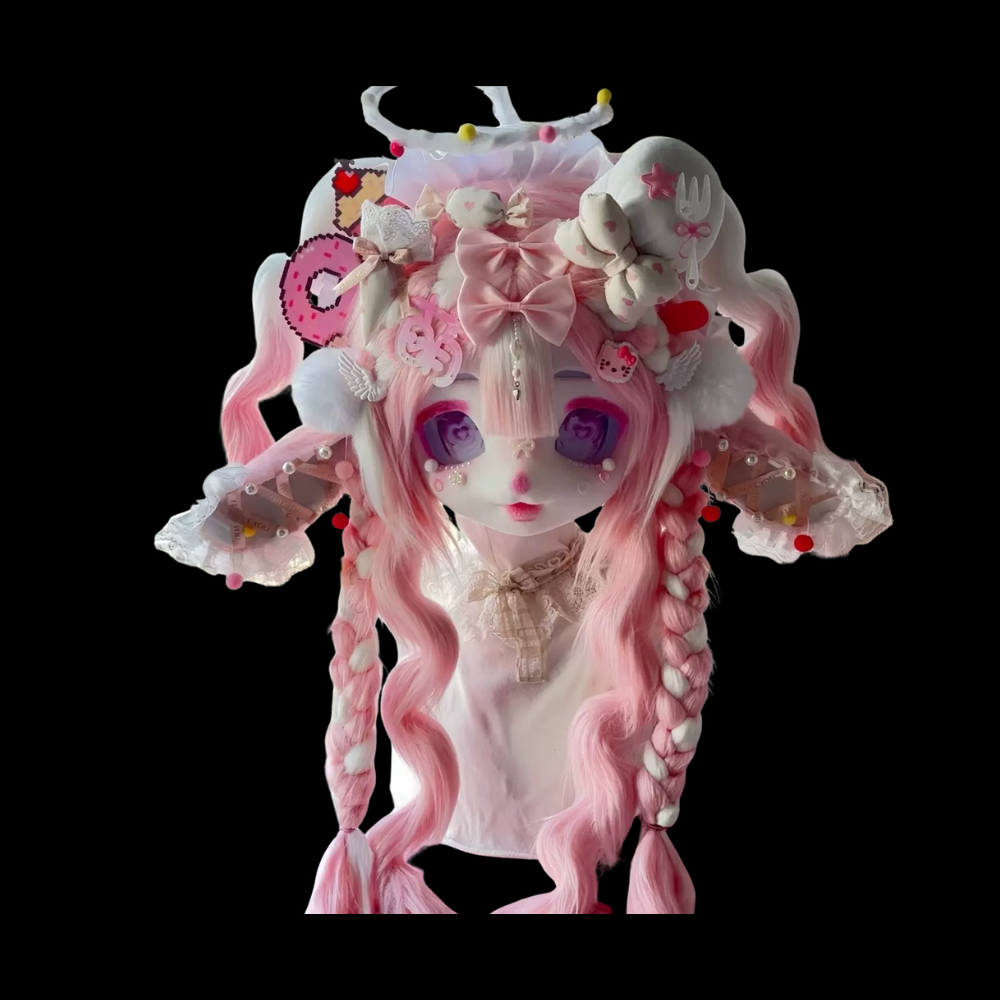 Pastel Dream Bunny Head