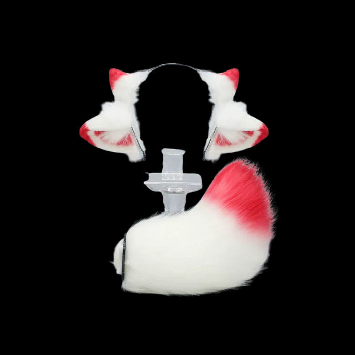 Pastel Fluffy Lamb Ears & Tail Cosplay Bundle thumbnail 6